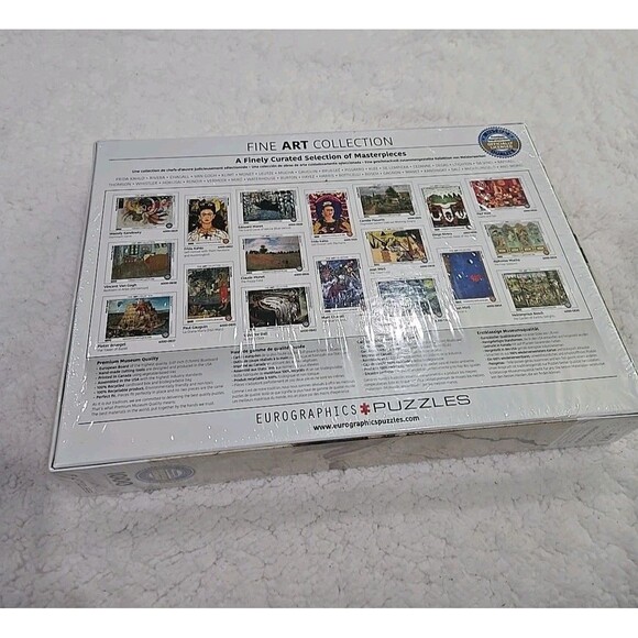 Eurographiccs Fine Art Michelangeo Creation Of Adam 1000 Piece Puzzle NEW - Picture 2 of 4